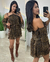 VESTIDO TULE LUANA onça - comprar online