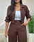 CONJUNTO CALÇA LOUISE marrom - Villa Rosa Moda Feminina