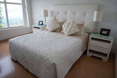 Imagen de Cover quilt reversible Bicolor TABLA Blanco TRITEL