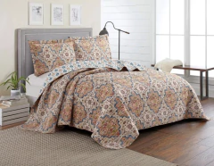 Cover quilt reversible estampado MARIAGES - Blanco Tritel