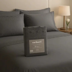 Sabana Cacharel Brodery c/ Bolsa - Blanco Tritel