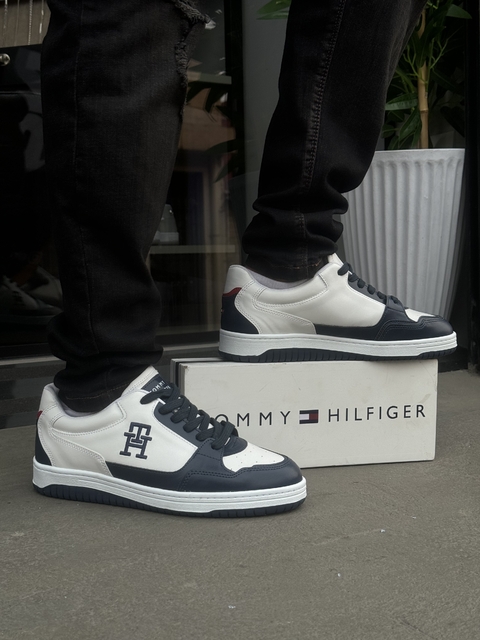 Tênis Tommy Hilfiger- Basket 2c Mix Suede LTH