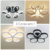 Luminária De Teto Plafon Led Moderna para Corredor Sala Quarto Cozinha