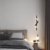 Luminária De Teto Para Quarto Pendente Led Moderna Lustre para Cabeceira, Corredor