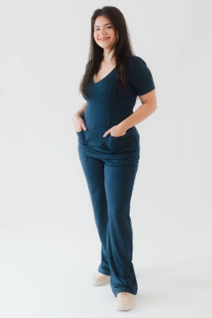 Scrub Feminino Slim - Bic Blue - comprar online