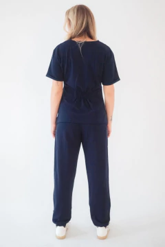 Scrub Feminino Comfy - Blue Space na internet