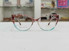 Armazón Sigrid coral print agua marina HD860019 + Cristales con Antirreflejo y Blue Block - comprar online