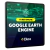 Ilustração de um tablet com a capa do curso online introdução ao google earth engine