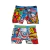 Pack X 3 Bóxer De Algodón Infantil Bebe Estampado Disney Marvel