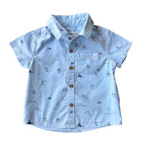 Tribu - Camisa manga corta - 6 meses