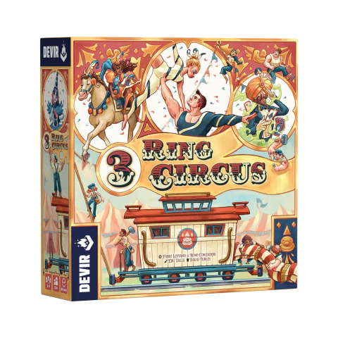Juego De Mesa - 3 Ring Circus - Español