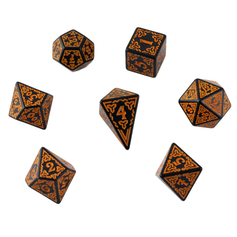 Set de 7 dados para rol - Celtic Phanteon - comprar online