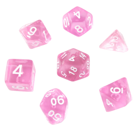 Set De 7 Dados Para Rol - Strange Amulet