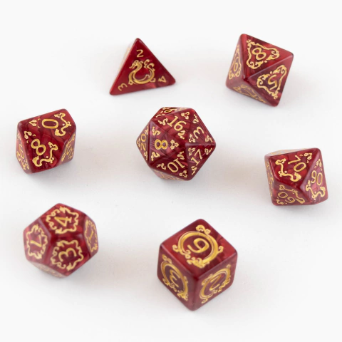 Set De 7 Dados Para Rol - The Kingdom - comprar online