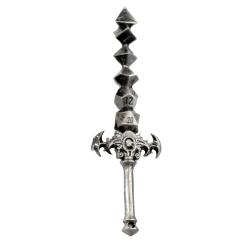 Espadita De Metal Para Juegos De Rol - Silver - comprar online