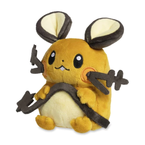 Peluche Pokemon - Dedenne - Sitting Cuties - Original - comprar online