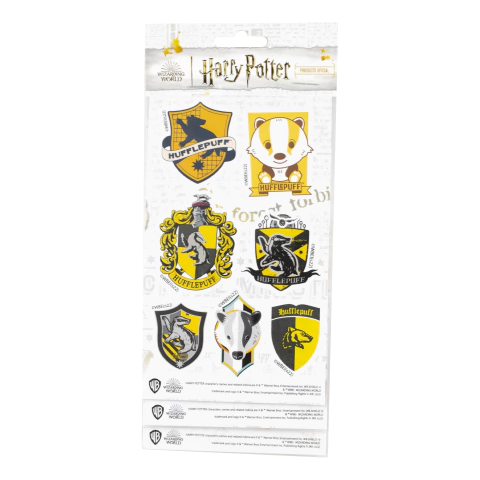 Sticker x3 - Harry Potter - Hufflepuff - comprar online