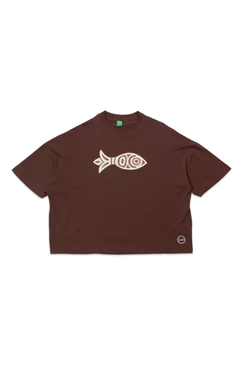 T-SHIRT PEIXE BOXY - comprar online