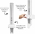 Dispenser poupador de copos 150 a 200ml Branco -Multicopo- Nobre na internet