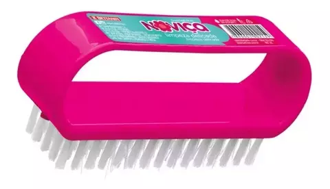 Escova Limpeza Delicada (rosa) - Noviça - Bettanin