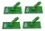4 Uni Esfregão Suporte Limpa Tudo Lt C/velcro Rotatório - comprar online