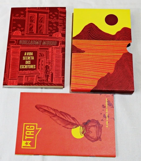 A Vida Secreta dos Escritores - Guillaume Musso - Tag - Acompanha Box e Encarte