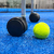Imagem do Cesto de Bolas Tennis/Padel Zaka Preto + Cinza
