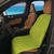 Praticapa Capa Toalha de Microfibra Com Regulagem Para Banco De Carro Ou Cadeira De Praia Verde