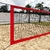 Rede Multiuso Zaka Volei Beach Futevolei sem banda lateral Vermelha 9,60m x 1m