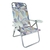 Cadeira de Praia Alum UP Line Aquarela Zaka 120KG 5 Posiçõe