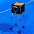 Cesto de Bolas Tennis/Padel Zaka Preto + Laranja na internet