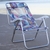 Cadeira de Praia Alum UP Line Aquarela Zaka 120KG 5 Posiçõe - loja online