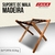Suporte de Mala Madeira Marrom 100kg - comprar online