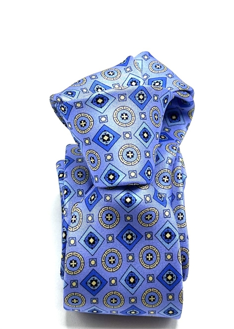 Gravata Slim Twill Celeste Clássica - comprar online