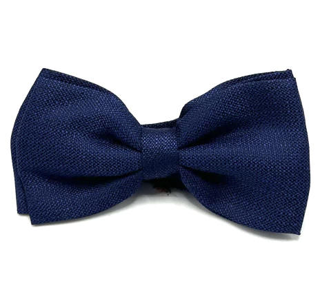 Gravata Borboleta Azul Marinho Cangiante - comprar online