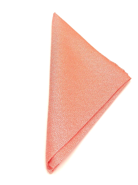 Lenço de Bolso Laranja Salmone Cangiante - comprar online