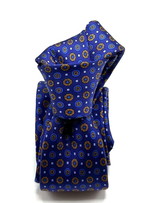 Gravata Slim Twill Parisienne Azul - comprar online