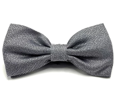 Gravata Borboleta Cinza Cangiante - comprar online