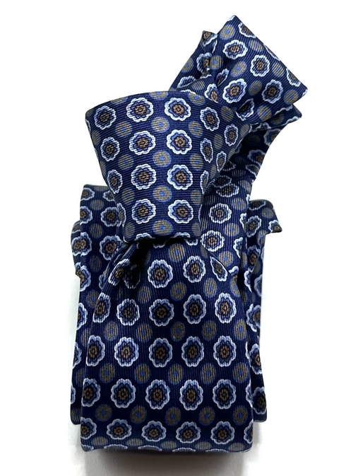 Gravata Slim Twill Lago Di Campione - comprar online