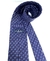 Gravata Twill Azul Marinho Fantasia - Luciano Stazi