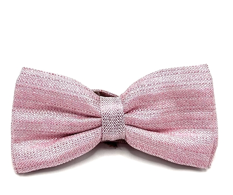 Gravata Borboleta Rosa Claro Cangiante - comprar online