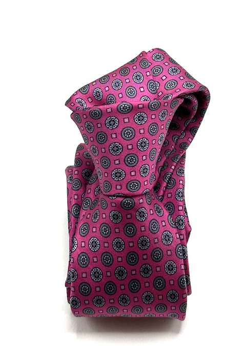 Gravata Slim Twill Parisienne Rosa - comprar online