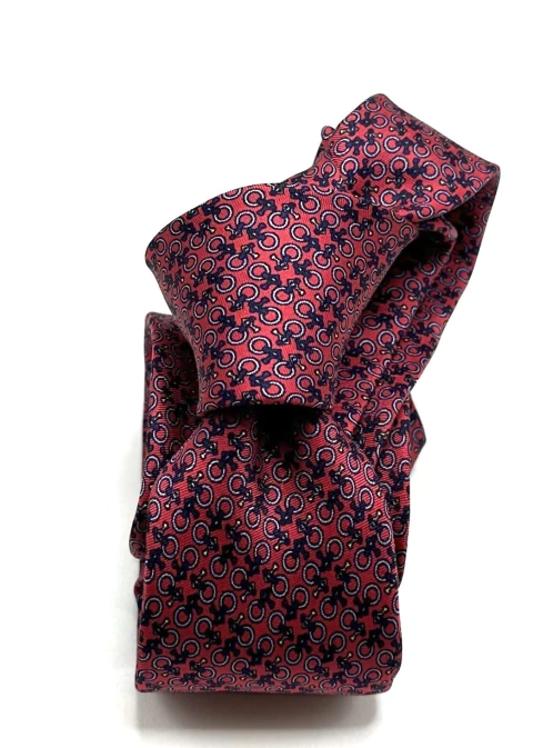 Gravata Slim Twill Monticelli Vermelha - comprar online