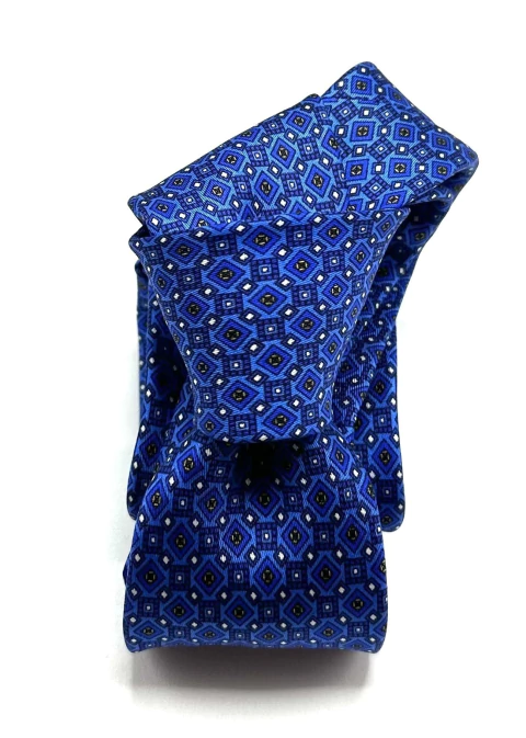 Gravata Slim Twill Verona Azul - comprar online