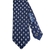 Gravata Twill Azul Marinho Giglio Branco - comprar online