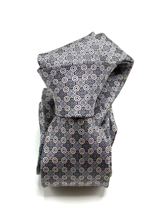 Gravata Slim Twill Mantovani Cinza - comprar online