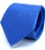 Gravata Twill Azul Pied de Poule - comprar online