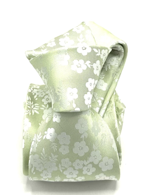 Gravata Fiori Verde Claro - comprar online