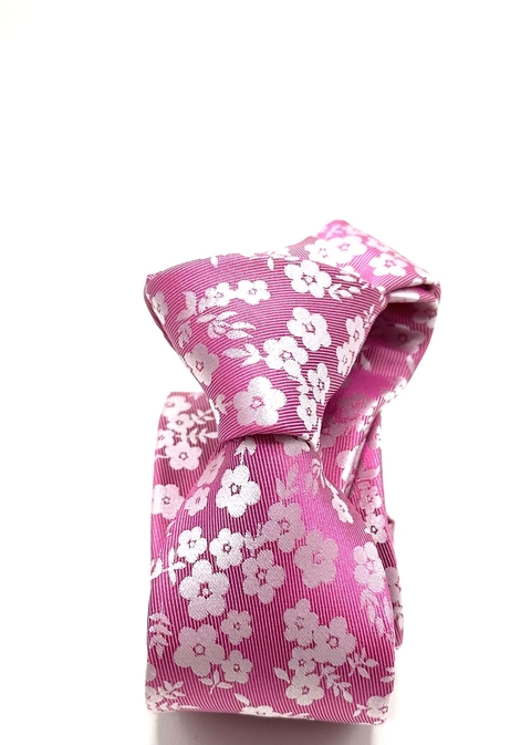 Gravata Slim Fiori Rosa - comprar online