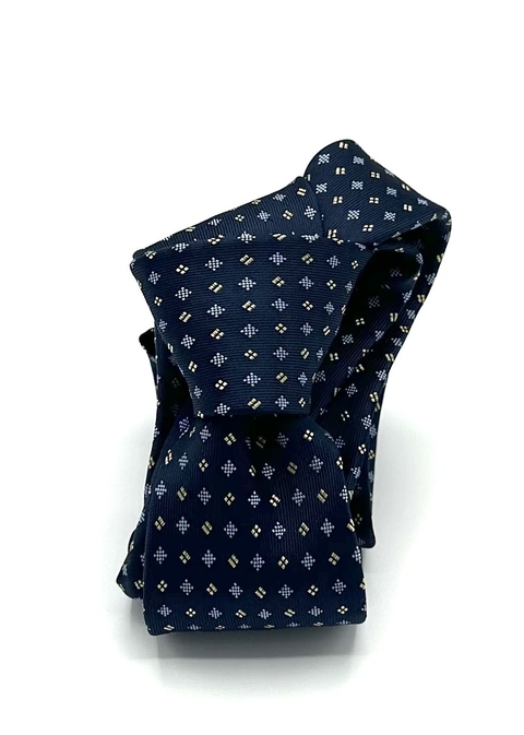 Gravata Slim Sospiro Azul Marinho - comprar online